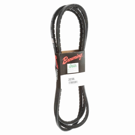 Browning Epdm Notched Belt 98% Efficient, 5VX1500 5VX1500